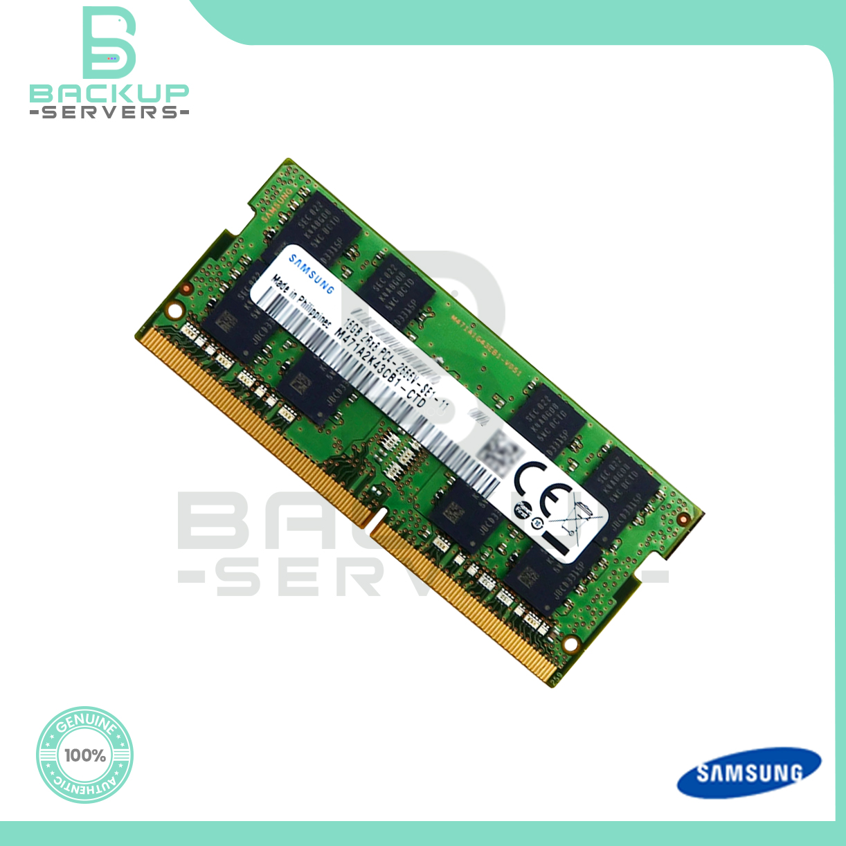 M471A2K43CB1-CTD Samsung 16GB DDR4-2666 PC4-21300 260-Pin 2Rx8